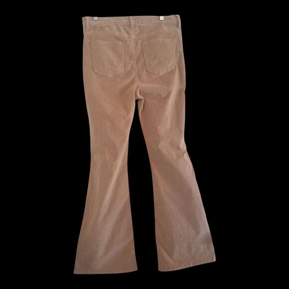 Corduroy Flare pants Camel Tan 11 Cotton Stretch Hi Rise 5 Pocket Altar'd State - Picture 16 of 16